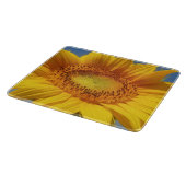 Gelbe Sonnenblume Schneidebrett (Ecke)