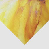 Gelbe Sonnenblume Seidenpapier (Detail)