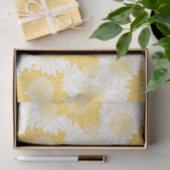 Gelbe Sonnenblume Seidenpapier (Geschenk)