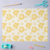 Gelbe Sonnenblume Seidenpapier (Basteln)