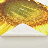 Gelbe Sonnenblume Sherpadecke (3/4)