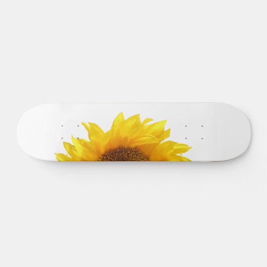 gelbe Sonnenblume Skateboard (Horizontal)