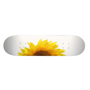 gelbe Sonnenblume Skateboard