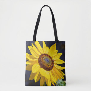 Gelbe Sonnenblume Tasche