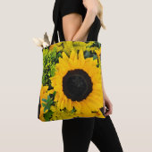 Gelbe Sonnenblume Tasche (Von Nahem)