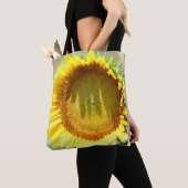 Gelbe Sonnenblume Tasche (Von Nahem)