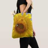 Gelbe Sonnenblume Tasche (Von Nahem)