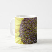Gelbe Sonnenblume Tasse (Vorderseite Links)