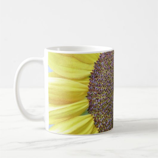 Gelbe Sonnenblume Tasse (Links)