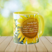 Gelbe Sonnenblume Tasse