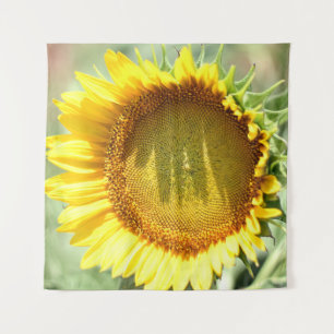 Gelbe Sonnenblume Wandteppich
