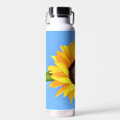 Gelbe Sonnenblume Wasser Flasche (Vorne)