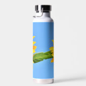 Gelbe Sonnenblume Wasser Flasche (Rechts)