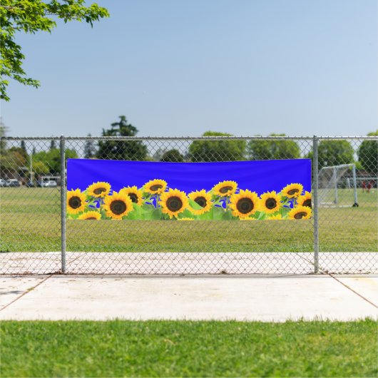 Gelbe Sonnenblumen Banner (InSitu)