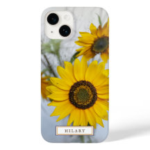 Gelbe Sonnenblumen Custom iPhone Case