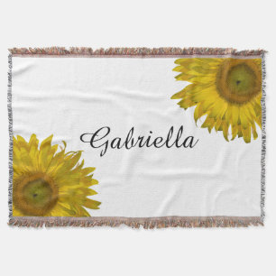 Gelbe Sonnenblumen Decke