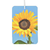 Gelbe Sonnenblumen Freiburger Autolufterfrischer (Vorderseite)