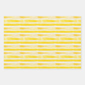 Gelbe Sonnenblumen Geschenkpapier Set (Vorderseite 3)