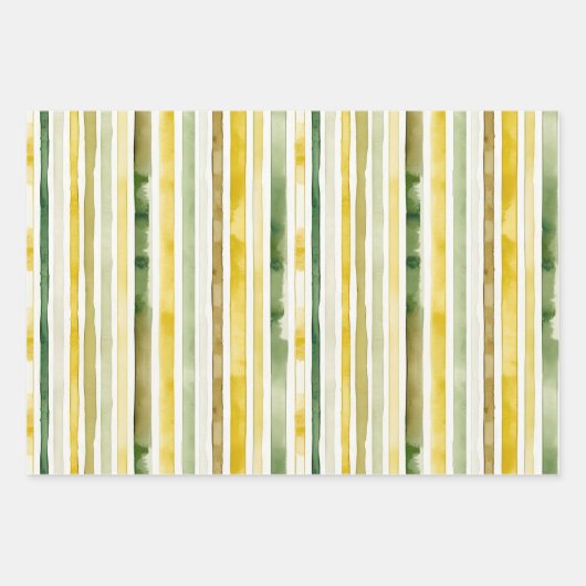 Gelbe Sonnenblumen Geschenkpapier Set (Vorderseite 2)