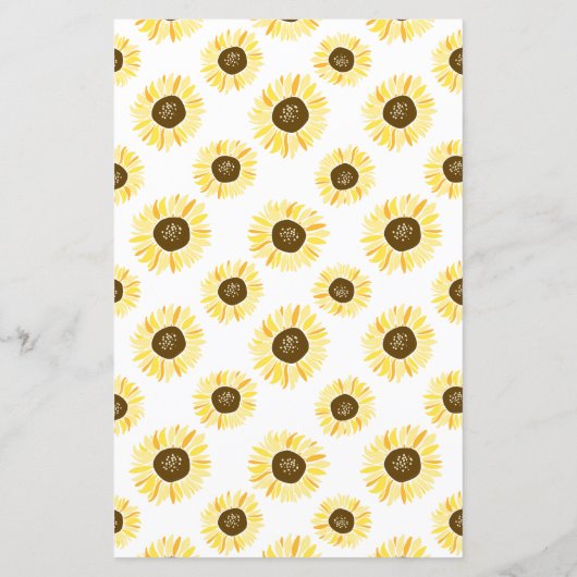 Gelbe Sonnenblumen in Jar Bridal Brunch Einladung (Rückseite)
