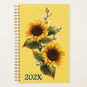 Gelbe Sonnenblumen Jährlich  Planer