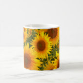 Gelbe Sonnenblumen Kaffeetasse (Mittel)