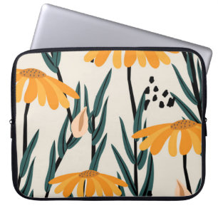 Gelbe Sonnenblumen Laptopschutzhülle