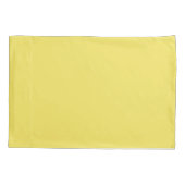 Gelbe Sonnenblumen mit Schmetterlingen Kissenbezug (Rückseite)