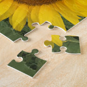 Gelbe Sonnenblumen Naturschutzgebiet Foto Puzzle (Seite)