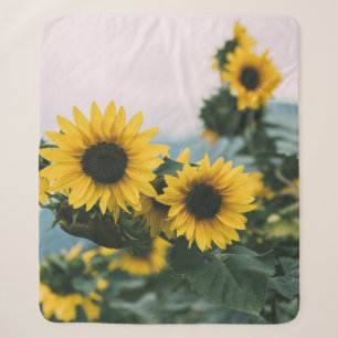 GELBE SONNENBLUMEN SHERPADECKE
