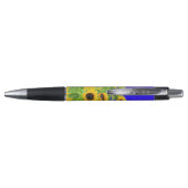 Gelbe Sonnenblumen Stift (Rückseite)