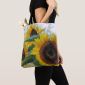 Gelbe Sonnenblumen - Tasche (Von Nahem)