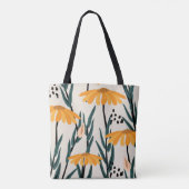 Gelbe Sonnenblumen Tasche (Rückseite)