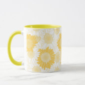Gelbe Sonnenblumen Tasse (Links)