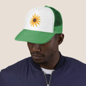 Gelbe Sonnenblumen Truckerkappe (Beispiel)