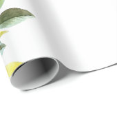 Gelbe Sonnenblumenblume, lebhafter Frühlingsbukett Geschenkpapier (Rolleneckpunkt)