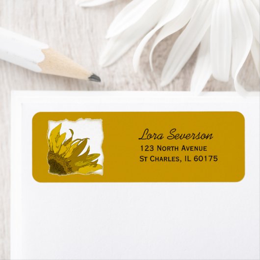 Gelbe Sonnenblumenecke (Insitu)