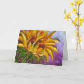 Gelbe Sonnenblumenkarte Karte (Gelbe Blume)