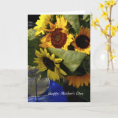 Gelbe Sonnenblumenkarte Karte (Gelbe Blume)