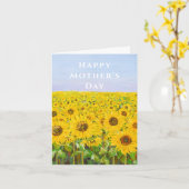 Gelbe Sonnenblumenkarte Karte (Gelbe Blume)