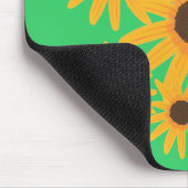 Gelbe Sonnenblumenmousepads Mousepad (Ecke)