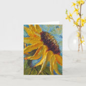 Gelbe Sonnenblumenmütterkarte Karte (Gelbe Blume)