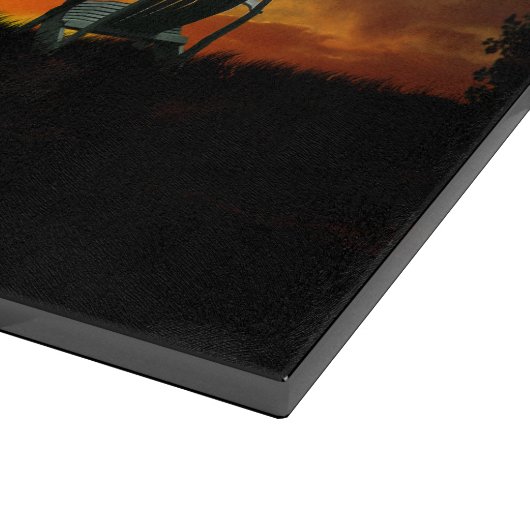 Gelbe Sonnencreme Schneidebrett (Ecke)