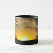 Gelbe Sonnencreme-Tasse Tasse (Zentrum)