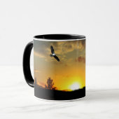Gelbe Sonnencreme-Tasse Tasse (Vorderseite Links)