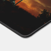 Gelbe Sonnencreme-Wiesenmatte Schreibtischunterlage (Ecke)