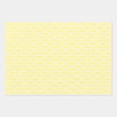 Gelbe Sonnenschutzpapiere Geschenkpapier Set (Vorderseite 3)