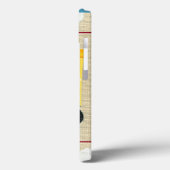 Gelbe Spielzeug-Bulldozer-LKW von Chariklia Zarria Case-Mate iPhone Hülle (Rückseite / Links)