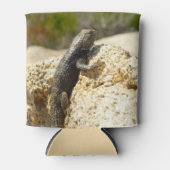 Gelbe Spiny Lizard bei Joshua Tree Dosenkühler (Vorderseite)