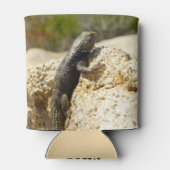 Gelbe Spiny Lizard bei Joshua Tree Dosenkühler (Rückseite)